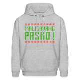 Maligayang Pasko! Men's Hoodie - heather gray