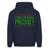 Maligayang Pasko! Men's Hoodie - navy