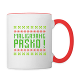 Maligayang Pasko! Ugly Contrast Coffee Mug