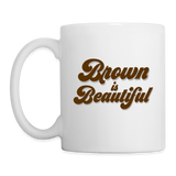 Brown is Beautiful Heart Coffee/Tea Mug