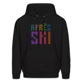 Après Ski Color Stitch Men's Hoodie - black