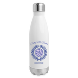 CUSTOM for Pretty Little Ballers Insulated Stainless Steel Water Bottle - white