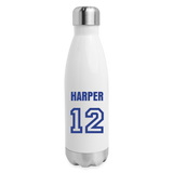 CUSTOM for Pretty Little Ballers Insulated Stainless Steel Water Bottle