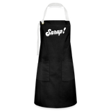 Sarap! Artisan Apron - black/white