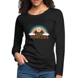 CUSTOM for Rainbowlers Club Women's Premium Long Sleeve T-Shirt - black