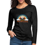 CUSTOM for Rainbowlers Club Women's Premium Long Sleeve T-Shirt - charcoal grey