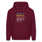 Lumpia & Pancit Men's Hoodie - burgundy