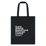 Breakfast Club Tote Bag - black