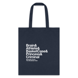 Breakfast Club Tote Bag - navy