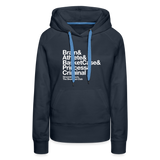 The Breakfast Club Women’s Premium Hoodie - navy