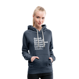 The Breakfast Club Women’s Premium Hoodie - heather denim