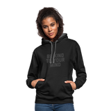 Be Kind To Your Mind Unisex Contrast Hoodie - black/asphalt