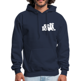 Self Love Men's Hoodie - navy