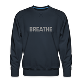 Breathe Men’s Premium Sweatshirt - navy