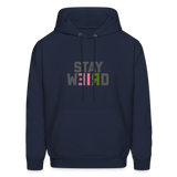 Stay Weird Men's Hoodie - navy