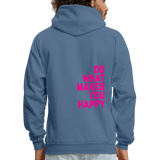 Do What Makes You Happy Men's Hoodie - denim blue