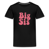 Big Sis Kids' Premium T-Shirt - black