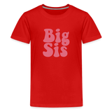 Big Sis Kids' Premium T-Shirt - red