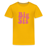 Big Sis Kids' Premium T-Shirt - sun yellow