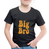 Big Bro Toddler Premium T-Shirt - black