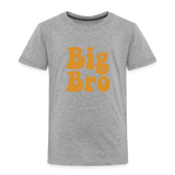 Big Bro Toddler Premium T-Shirt - heather gray