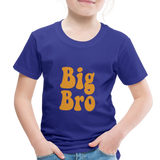 Big Bro Toddler Premium T-Shirt - royal blue