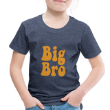 Big Bro Toddler Premium T-Shirt - heather blue