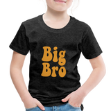 Big Bro Toddler Premium T-Shirt - charcoal grey