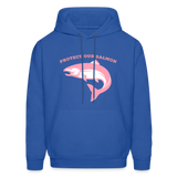 Protect Our Salmon Men's Hoodie - royal blue