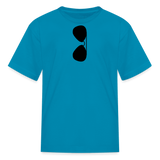 Sunglasses Kids' T-Shirt - turquoise