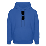 Sunglasses Men's Hoodie - royal blue