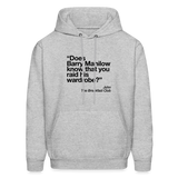 The Breakfast Club Barry Men's Hoodie - heather gray