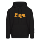 Papa Men's Hoodie - black