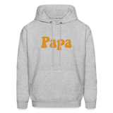 Papa Men's Hoodie - heather gray