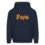 Papa Men's Hoodie - navy