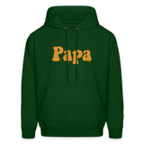 Papa Men's Hoodie - forest green