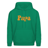 Papa Men's Hoodie - kelly green