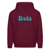 Dada Men's Hoodie - burgundy