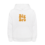 Big Bro Kids' Hoodie - white