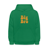 Big Bro Kids' Hoodie - kelly green