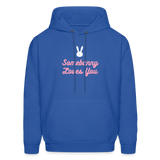 Somebunny Men's Hoodie - royal blue