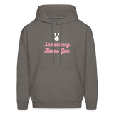 Somebunny Men's Hoodie - asphalt gray