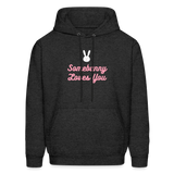 Somebunny Men's Hoodie - charcoal grey