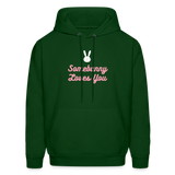 Somebunny Men's Hoodie - forest green