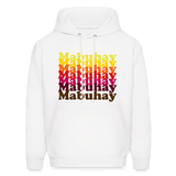 Mabuhay Men's Hoodie - white