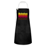 Mabuhay Artisan Apron - black/white