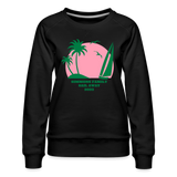 Simmons Sail Away Custom Women’s Premium Sweatshirt - black