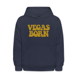 Vegas Born Kids' Hoodie - navy