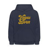 Vegas Born Kids' Hoodie - navy