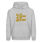 Vegas Born Men's Hoodie - heather gray